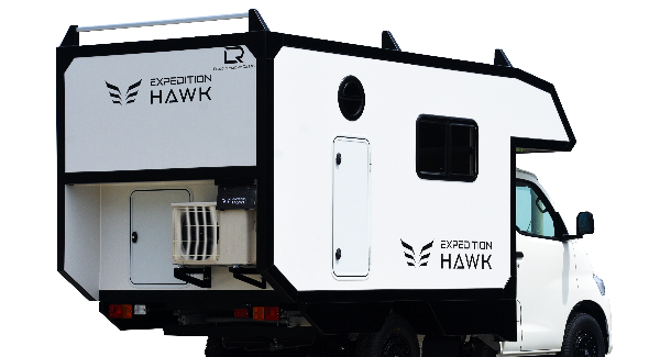 小型トラックタイプの“エクスペディション”誕生！ オフロード系キャンピングカー『EXPEDITION HAWK』発表！